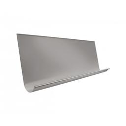 Žlijeb natkrovni  [s=0,70]  - Aluminij obojeni  - Tamno srebrna  -  Slika 1