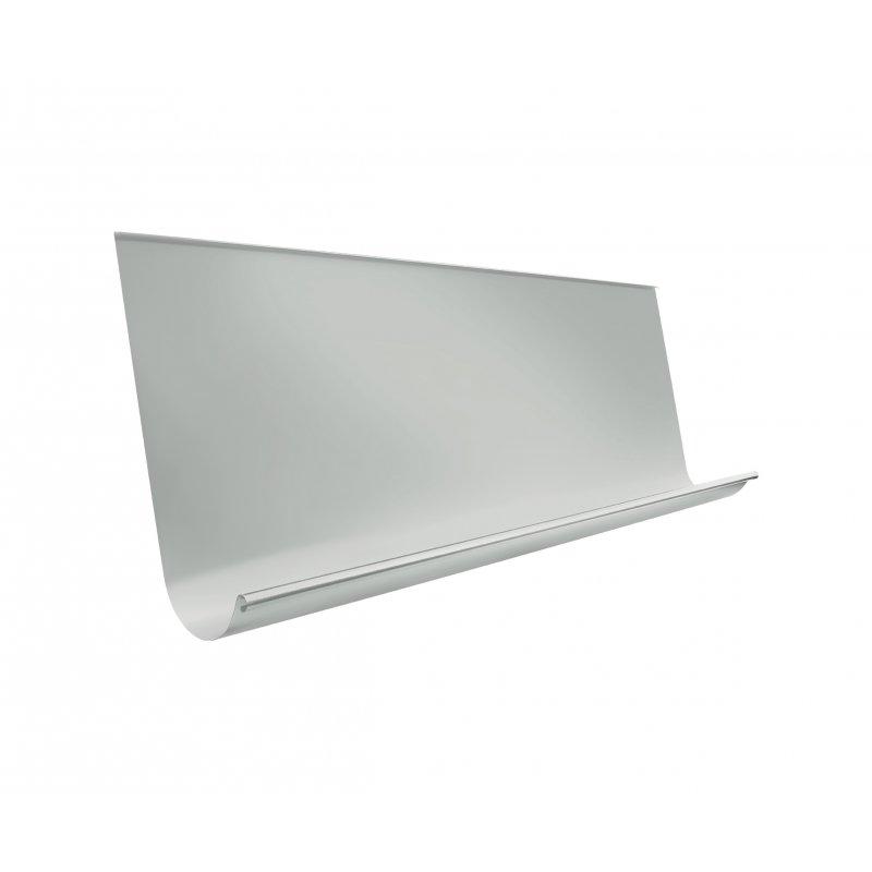 Žlijeb natkrovni  [s=0,70]  - Aluminij obojeni  - Cink siva  -  Slika