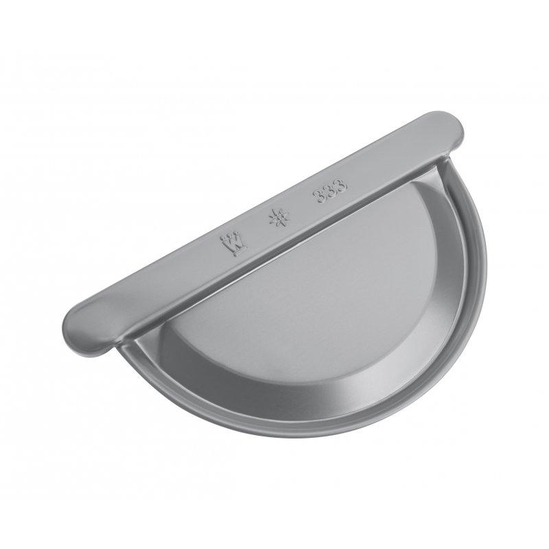 Čelo žlijeba - Aluminij obojeni - Svijetlo siva - Slika