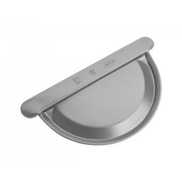 Čelo žlijeba - Aluminij obojeni - Svijetlo siva - Slika 1