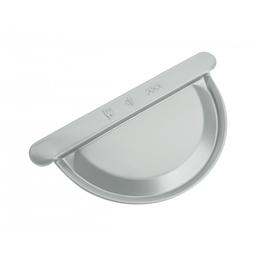 Čelo žlijeba  - Aluminij obojeni  - Cink siva  -  Slika 1