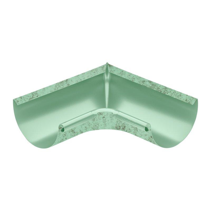 Kutnik unutarnji  - Aluminij obojeni  - Zelena patina  -  Slika