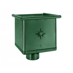 Sabirni kotlić kubicki - Aluminij obojeni - Mahunasto zelena - Slika 1