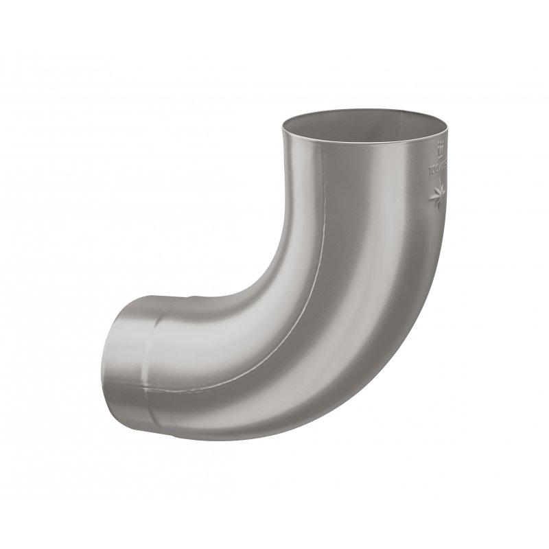 Koljeno 85°  - Aluminij obojeni  - Tamno srebrna  -  Slika