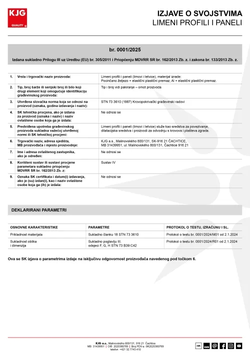 Limeni profili i paneli