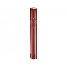 Zaštitna cijev s revizionim otvorom - Pocink – Natur - Aluminij obojeni – Vinsko crvena - Slika 1