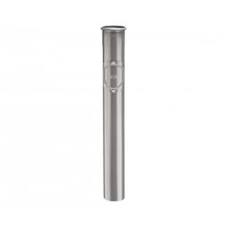 Zaštitna cijev s revizionim otvorom - Pocink – Natur - Aluminij obojeni – Tamno srebrna - Slika 1