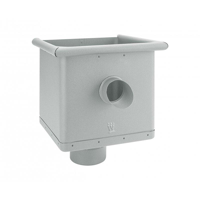 Sabirni kotlić kubicki ekscentrični s otvorom - Aluminij obojeni
W.15 - Cink siva W.15 - Slika