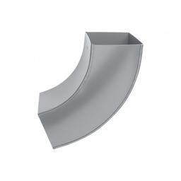 Koljeno kvadratno 72° - Pocink obojeni - Prašno siva - Slika 2