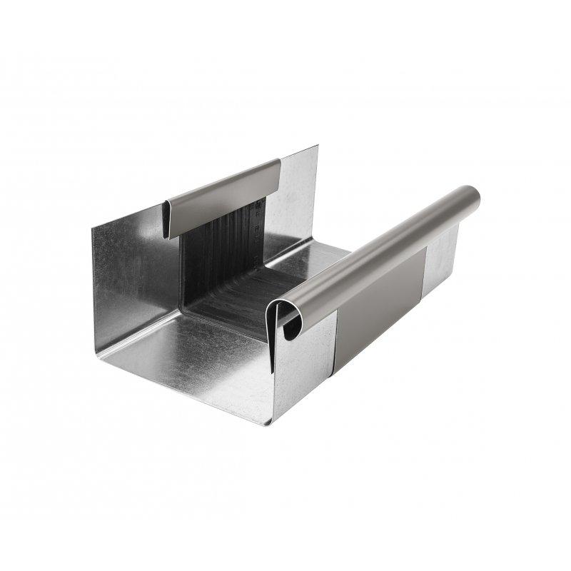 Diletacija za kvadratni žlijeb - Aluminij obojeni - Tamno srebrna - Slika