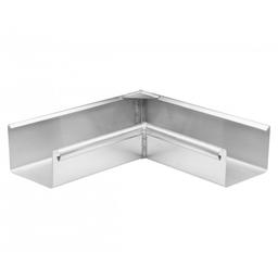 Kutnik nutarnji kvadratni - Aluminij - Natur - Slika 2