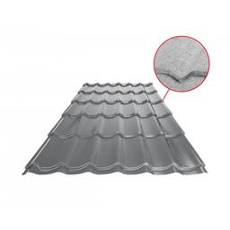 Limeni pokrov UNI 1 SQ (sound – aqua) - Pocink obojeni - Prašno siva - Slika 1