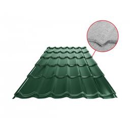 Limeni pokrov UNI 1 SQ (sound – aqua) - Pocink obojeni - Mahunasto zelena - Slika 1