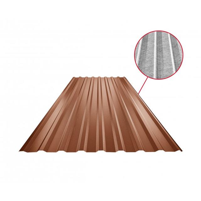 Slika - Krovni trapezni pokrov s pojačanjem TR 18A SQ (sound – aqua)null