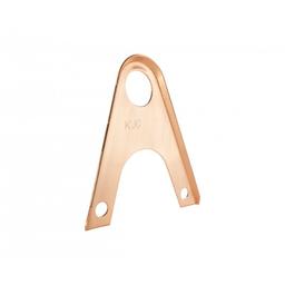 Nastavak držača cijevi snjegobrana falcanog pokrova, 2ot - Bakar - Natur - Slika 1