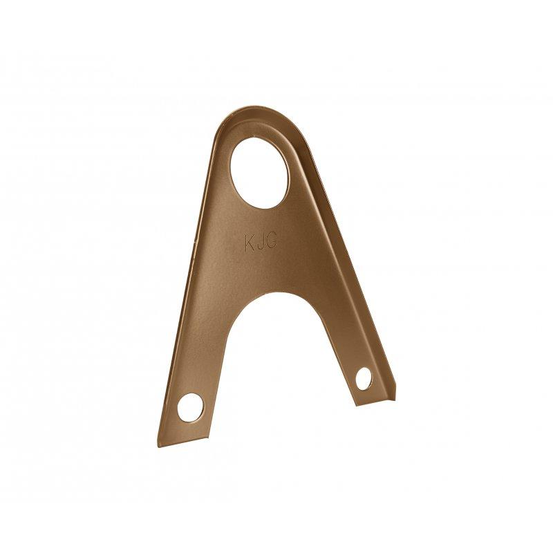 Nastavak držača cijevi snjegobrana falcanog pokrova, 2ot - Aluminij – Natur - Pocink obojeni – Metalik bakrena - Slika