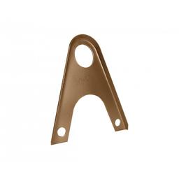 Nastavak držača cijevi snjegobrana falcanog pokrova, 2ot - Aluminij – Natur - Pocink obojeni – Metalik bakrena - Slika 1