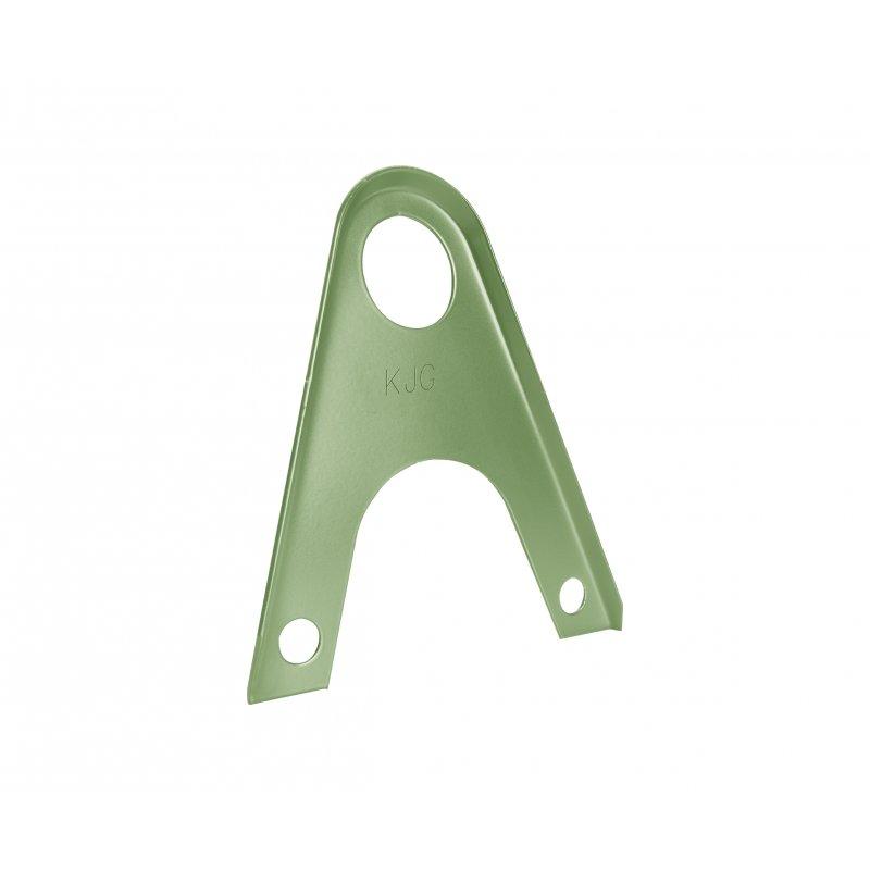 Nastavak držača cijevi snjegobrana falcanog pokrova, 2ot - Aluminij – Natur - Pocink obojeni – Travnato zelena - Slika