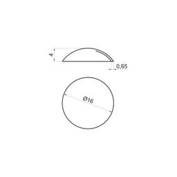 Kapica montažna 16/4 - Cinkotit - Natur - Slika 2