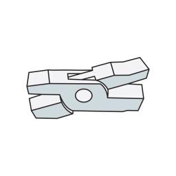 Kliješta deck. ravna - Ugljični čelik - Slika 2