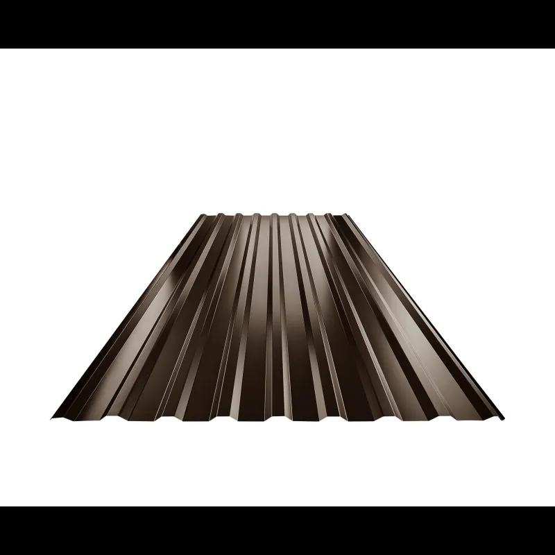 Krovni trapezni pokrov TR 18A - Pocink obojeni - Tamno smeđa ČOKO - Slika