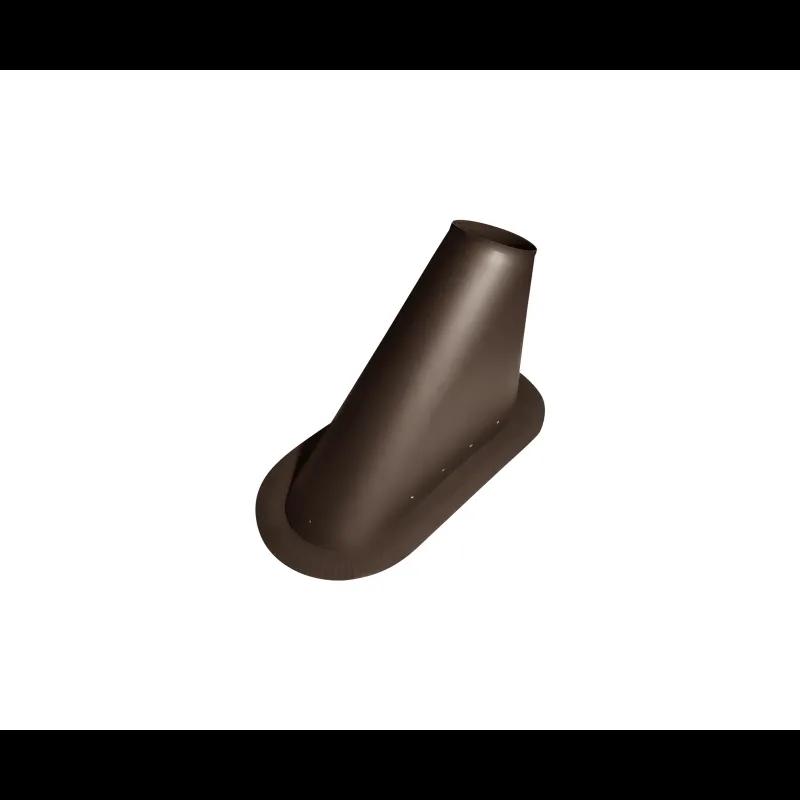 Podložak ventilacijskog odzračnika - Aluminij – Natur - Pocink obojeni – Tamno smeđa ČOKO - Slika