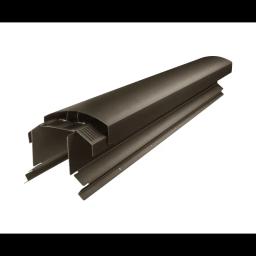 Ventilirajući sljemenjak UNI l=1,22 m - Aluminij obojeni - Zeleno smeđa - Slika 1