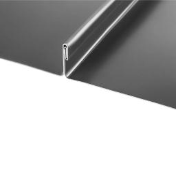 FALZ profil dvostruki stojeći šav - Pocink obojeni - Antracit - Slika 2