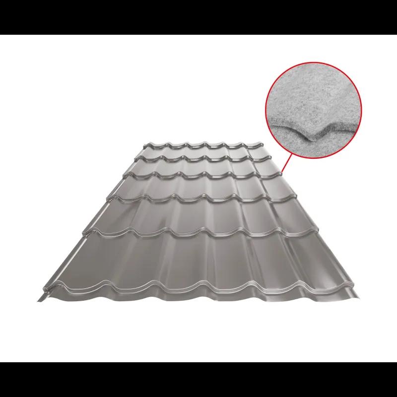 Limeni pokrov UNI 1 SQ (sound – aqua) - Aluminij obojeni - Tamno srebrna - Slika