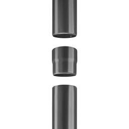 Spojka cijevi - Pocink obojeni - Mahunasto zelena - Slika 2