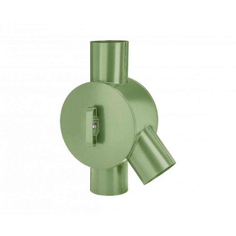 Razdjelnik vode - Pocink obojeni - Travnato zelena - Slika