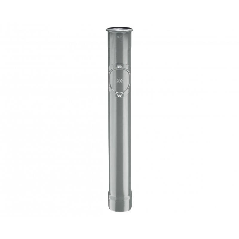 Zaštitna cijev s revizionim otvorom - Pocink obojeni - Prašno siva - Slika