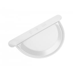 Čelo žlijeba - Aluminij obojeni - Bijela - Slika 1