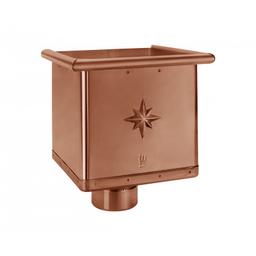 Sabirni kotlić kubicki - Aluminij obojeni - Bakreno smeđa - Slika 1